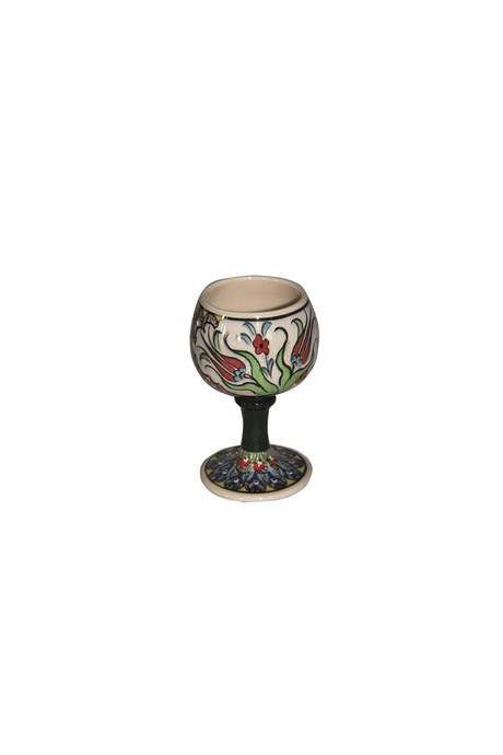Family Designed Goblet With Tulips
