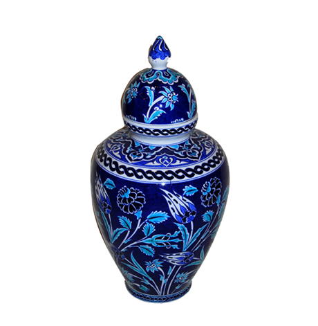 İznik (Floral) Designed Jar