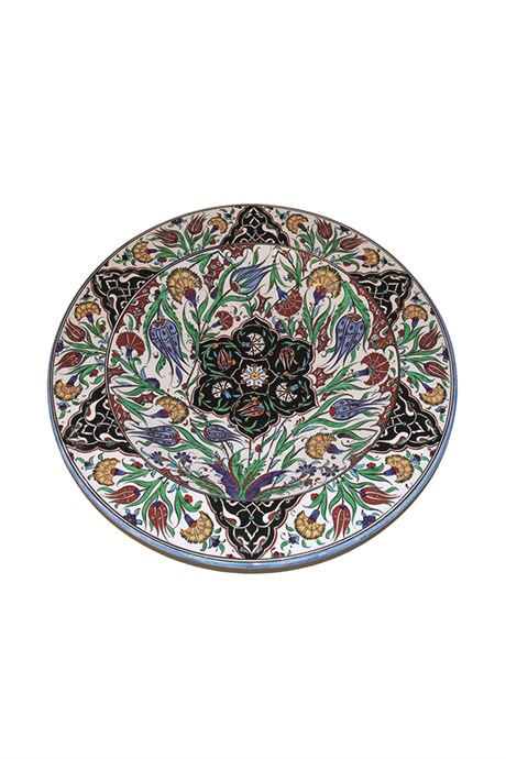 İznik (Floral) Designed Plate