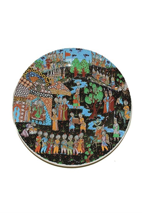 Ottoman Miniature Designed Plate