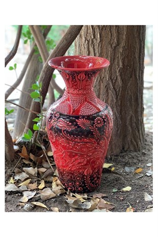 Colourful Designed Vase