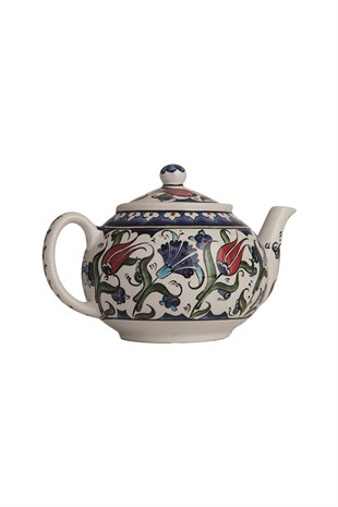 Floral (Iznik) Designed Tea Pot