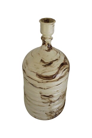 Marble Designed Bottle with Lid